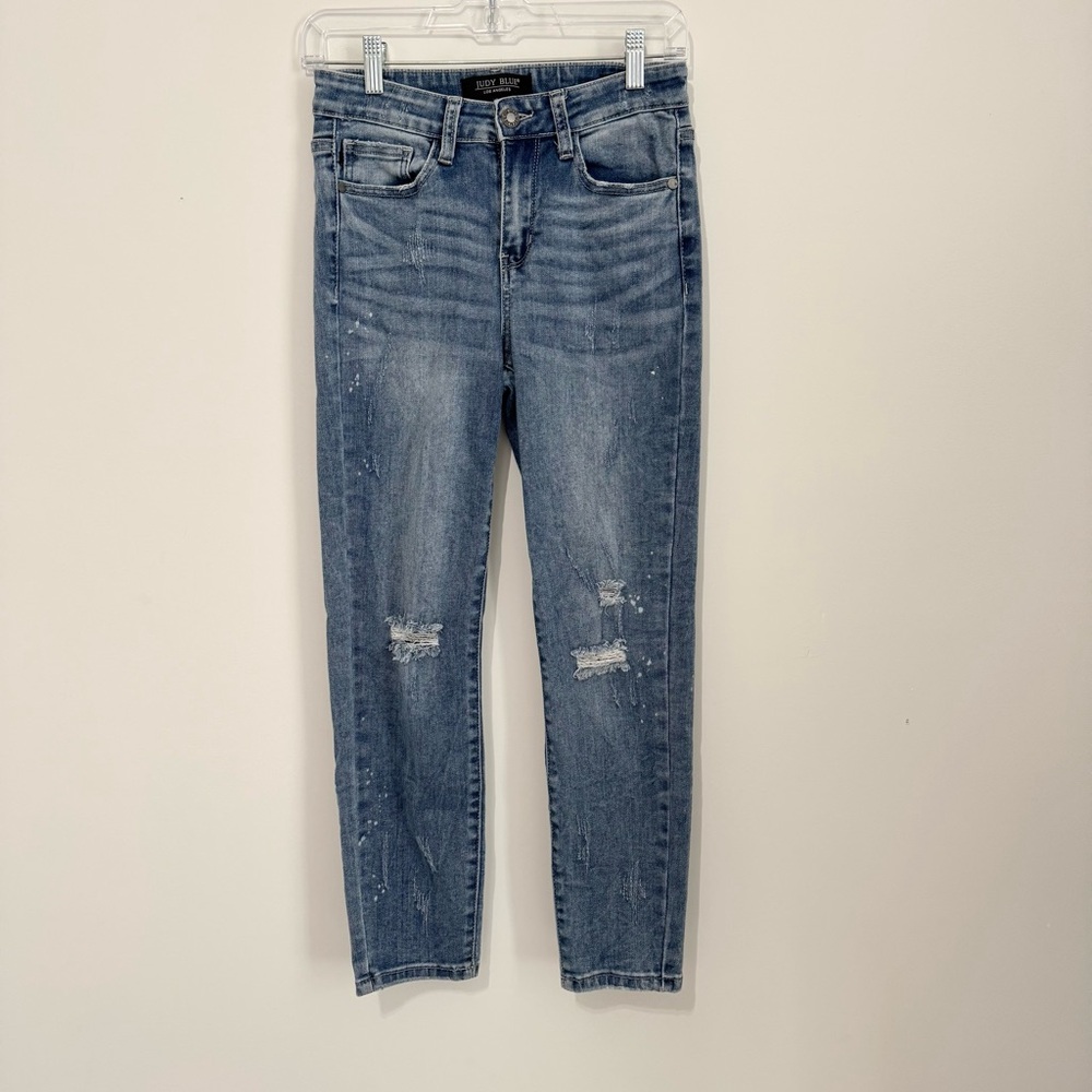 Judy Blue Relaxed Fit Intentional Distressed Jeans‎ size 27